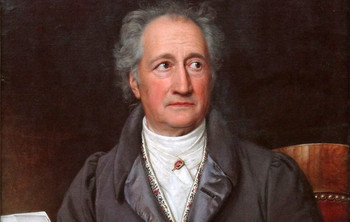 Portrait von Goethe
